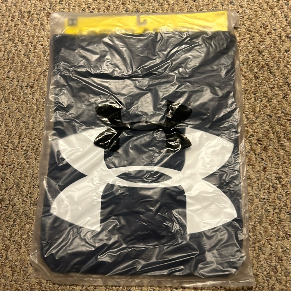 Blue/Gray New Under Armour Drawstring Bag